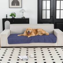 1 件宠物沙发套毯，防水宠物沙发保护套，适用于 1-4 座家具沙发，超声波沙发垫 - 黑色 - 查看 3