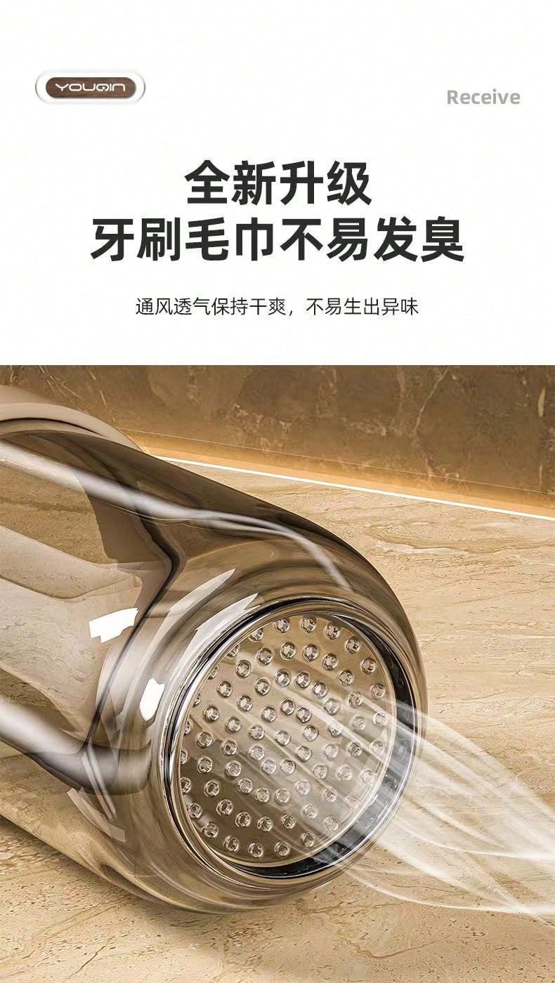 Zerodeko Keramik Mundspülbecher - Marmor Design Zahnbürstenhalter Für Badezimmer, Schwarz