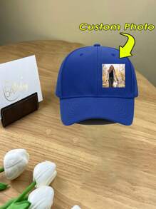[Customizable] 1 Customizable Printed Photo, Logo, Text Baseball Cap, Trucker Hat, Unisex Design, Suitable For Parties, Holidays, Anniversaries, Collections, Durable, Cute, Vivid Colors, Y2K, Fashion, Unisex, Casual, Customized, Personalized, Unique, Ideal Gift For Him - Multicolor - View 13