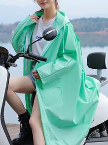 1 件户外徒步雨衣，全身雨披，适用于摩托车、自行车和成人，防水加长设计 - 彩色 - 查看 22
