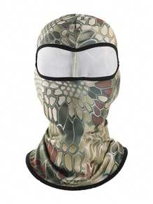 Camo Balaclava Head Mask Full Face Cover Windproof Sun UV Protection Hood For Men - Multicolor - View 12