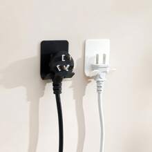 10pcs Multi-Function Power Plug Hooks, Manual Razor Hooks Without Drilling, Razor Storage Rack - Multicolor - View 6