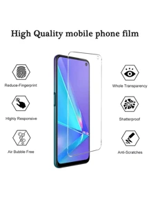 4er Pack OPPO Kratzfeste gehärtete Glas Bildschirmschutzfolie, Vollabdeckung, einfache Installation, HD Klarheit, blasenfrei. Kratzfest, stoßfest, gehärtete Glas Bildschirmschutzfolie. Für Freunde/Familie/Freundin. Unisex. Geschenk zum Geburtstag, für Familie, Freunde Bildschirmschutz, Handyzubehör