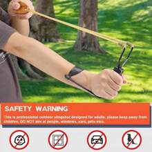 2PCS Outdoor High-Performance Folding With Unparalleled Accuracy And Durability, For Hunters And Outdoor Enthusiasts - Black - View 3
