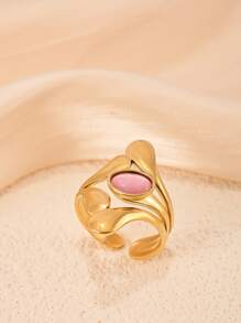 Stylish Niche Ring, Elegant Design, Suitable For Men And Women, Festival Celebration, Party - Multicolor - View 6