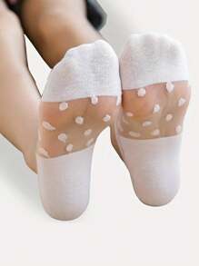 5 Pairs Breathable Non-Slip Short Socks - Fashionable And Versatile, Suitable For Everyday Family Use