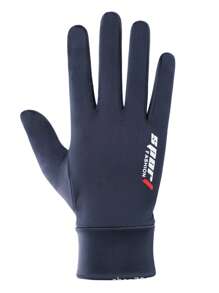 1双夏季薄款冰丝防晒手套，适合钓鱼、户外活动、骑行和运动。防滑耐磨。黑色手套。 - 彩色 - 查看 10