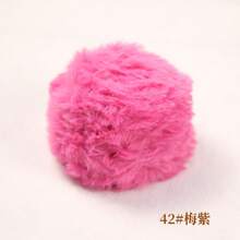 1pc 100g Crochet Yarn Woollen Yarn Thick Wool Imitation Mink Wool Fancy Yarn Thick Wool Hand Woven Yarn Soft Yarn DIY Crochet Knitting Yarn For Clothes, Hats, Scarves, Blanket Comfortable Fluffy Fur Yarn, Fuzzy Yarn Handmade Crochet Lover, Mother's Day Gifts, Birthday Decorations