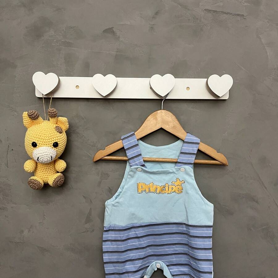 1 Heart Wall Hanger Children's Decoration Accessories 1CCa - 白色 - 查看 1