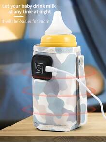 1个牛津布保温套，3档温度，适用于奶瓶、水杯等（无电池，需外接5V2A电源，建议使用原装USB线，仅作保温，不作快速加热） - 彩色 - 查看 4