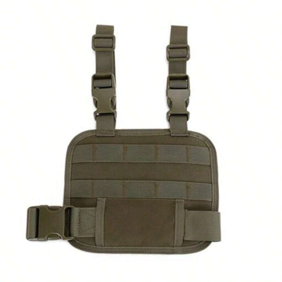 Leg Drop Platform MOLLE Adjustable Leg Drop Panel Thigh MOLLE Rig With Adjustable Waist Belt And Thigh Straps - Green - View 1