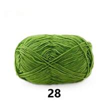 DUWEN 1.5mm Matte Chenille Yarn Doll Thread Handmade Crochet Knitted Material Thin Ice Stripe Thread