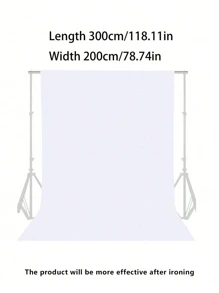 Khung phông nền kim loại điều chỉnh được 10x7ft, khung vòm bóng bay màu đen + 4 thanh ngang 4 kẹp, có thể gập lại và cất giữ, khung phông nền chụp ảnh studio, vải phông nền bán riêng, cần thiết cho trang trí tiệc, thích hợp cho chụp ảnh nhóm, quà tặng tốt nghiệp, quà tặng tiệc độc thân. - Vải nền 118*78in - Xem 10