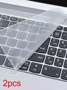 1pc Laptop Membrane Keyboard Cover, Silicone Anti-Dust Protective Film For 14 And 15 Inch Notebooks