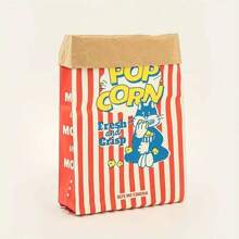 1pc Creatieve "Crispy Fresh" Papieren Popcorn Doos Papieren Zak Speelgoed, Geschikt Voor Katten En Honden - Karton, Stressverlichtend Puzzel Speelgoed, Geen Batterij Nodig, Binnen Katten Speelgoed