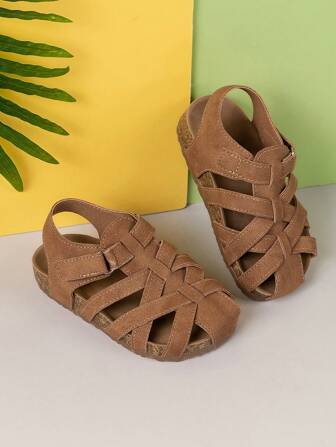 新款儿童时尚防滑耐磨软底凉鞋