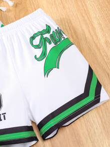 3 件装男童速干短裤，年轻男孩夏季运动网眼轻便透气篮球训练裤，男孩宽松