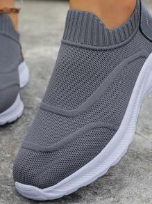 24 件套女士轻便公路跑步鞋、运动鞋 - 灰色 - 查看 7
