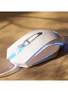 HP Gaming Mouse Wired Silent Gaming Internet Cafe Mechanical Metal Programmable Macro Key Eat Chicken LOL Laptop Desktop USB Office - Multicolor - View 15