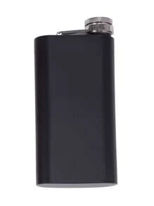 1 件定制不锈钢 200 毫升酒壶，便携式迷你酒瓶，个性化酒精醒酒器礼物，银色/白色/绿色/黑色/浅粉色/深粉色 - 彩色 - 查看 15