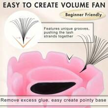 100pcs Reusable Washable Nail Polish Adhesive Microblading Cup, Eyelash Extension Glue Ring Holder, Beauty Tool Accessories