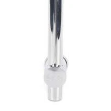 kangten 66cm Adjustable Bathroom Shower Head Holder Riser Rail Bracket Slider Bar, Round Handheld Shower Lift Rod Head Riser Rail Holder Wall Mounted Home Bathroom Decor Summer Back To School - Silver - View 10