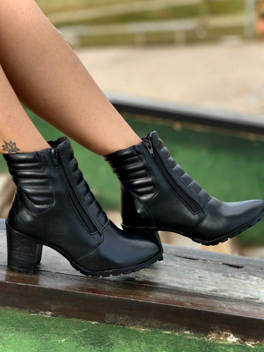 Women Fashion Boots - màu đen - Xem 1