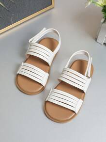 1 Pair Girls' Casual Comfortable Crawler Toddler Shoes, Suitable For Summer