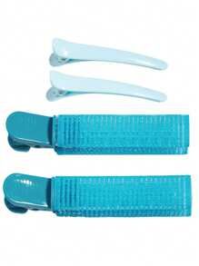 Clips volumizadores para la raíz del cabello, rodillos rizadores naturales de clip, herramientas de peinado para dar volumen al cabello con agarre propio, fáciles de llevar para mujeres y niñas, set de 4 piezas
