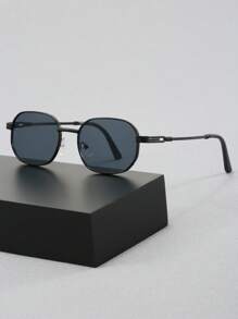 1 par de gafas de moda vintage estilo Y2K cuadradas, gafas de viaje para exteriores y playa, decoración personalizada, gafas de moda estilo street snap
