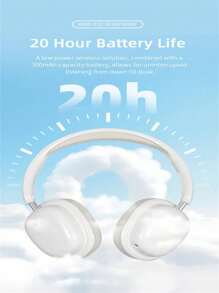 Wireless Bluetooth Headset With A Retractable, Rotating, And Foldable Design For Easy Storage, With A Super Long Battery Life Of 40h. It Features A Detachable Microphone, Lightweight And Comfortable Fabric That Fully Surrounds The Earbuds, Personalized And Fashionable Macaron Color Matching, And Multiple Colors To Choose From. It Is Compatible With Various Devices And Is The Best Choice For Holiday, Birthday, And Gift Giving To Family And Friends