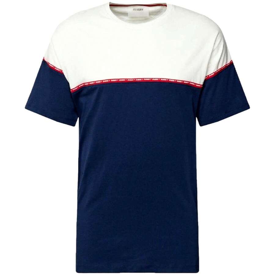 Guess Heren T-shirt met korte mouwen in veelkleurig