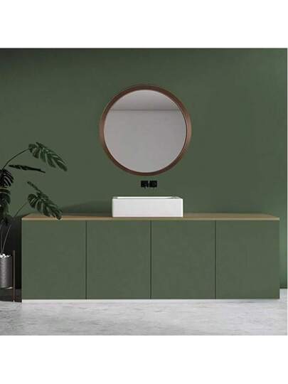 Roll Solid Dark Grijs Removable Wallpaper, Self Adhesive Contact Paper Cabinet Background, Wall, Tabletop, Shelf, Waterproof Oil Resistant Thick Vinyl ative view 3