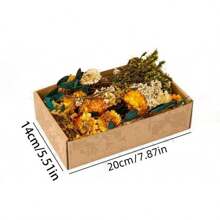 Set di fiori secchi, fiori secchi grandi, decorazioni autunnali, set di profumo floreali fai-da-te, ghirlanda da appendere alla parete, decorazioni da tavolo, mini regali di fiori secchi per compleanni e lauree, decorazioni da giardino, piante da esterno, giardinaggio, fiori finti, decorazioni autunnali