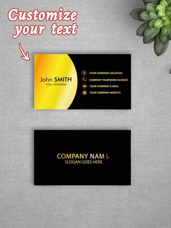 1 ชิ้น ชุดนามบัตรกระดาษพิมพ์สองด้าน ปรับแต่งได้, ชื่อและโลโก้ส่วนบุคคล, สำหรับเครือข่ายมืออาชีพ, ปรับแต่งได้ด้วยรูปภาพ/ข้อความของคุณ, ผิวด้านระดับพรีเมียม, กันน้ำ, รวมการ์ดขอบคุณ & เชิญ, รองรับหลายภาษา, เครื่องใช้สำนักงานสำหรับจัดระเบียบไฟล์ & บัตรดัชนี, มัลติฟังก์ชั่น, ประดับ, วินเทจ, การ์ตูน, คาวาอิ, คนทำงาน, ลูกค้า, สำหรับธุรกิจ/งาน/สำนักงาน