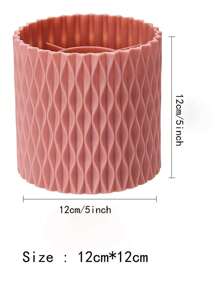 口红眉笔眼影刷防尘笔杯360旋转大容量化妆刷桶便携式刷子收纳盒