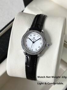 Pablo Raez 1 stuk zilveren sieraden horloges ontwerp zomer accessoires modieuze dames horloge roestvrij staal IPS vergulde kast vintage & luxe top gloednieuwe AAA Ins stijl kleine klok zachte zwarte microvezel armbanden ketting 50M waterdicht quartz horloge blauwe tijdsregelaar elegante & veelzijdige wijzerplaat leuke leraar cadeaus uren voor vrouwelijke vriend of familie geschikt voor dagelijks leven/werk/feest decoratie verjaardag afstuderen huwelijkscadeaus
