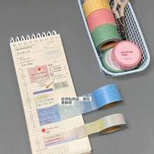 Notebooks Calendar Agendas 2025/2026 Planner Notepad Self-Discipline Book Check TO DO List Pad Time Management Handbook Schedule - Multicolor - View 2