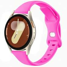 Slim Strap Compatible With Samsung Galaxy Watch 7 6 5 4 Band 40mm 44mm/Galaxy Watch 6 Classic Bands 43mm 47mm, 20mm Soft Replacement Bands Compatible With Samsung Watch Bands For Women