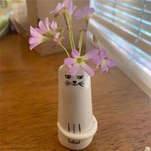 Maceta para plantas en forma de gato estilo INS, decoración para el hogar, fiesta, exhibición y regalo