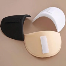 1 Pair Of Shoulder Pads, Outerwear, Anti Slip Shoulder Clothing, Sponge Shoulder Lining, Thickened Inserts, Detachable, Seam Free Shoulder Pads For Women - Multicolor - View 6