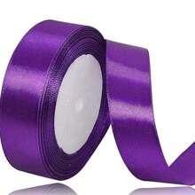 1PC Rainbow Satin Ribbon Fabric Satin Ribbon Rainbow Ribbon Set 1 Inch X 25 Yards Thin Satin Ribbon Rainbow Color For Crafts Bows Gift Wrapping Wedding Decoration And DIY Handmade - Multicolor - View 17