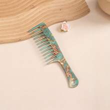 1pc Large Wide-Toothed Hair Comb, Classic Design Essential For Home, Travel & Styling, Suitable For Wet & Dry Hair, Perfect Gift For Friends & Family