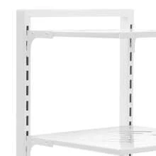 kangten 3 Tier Pot Rack Organizer, Pot And Pan Stand Rack, Carbon Steel Pot Lid Holder - White - View 9