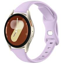 Cinturino sottile compatibile con Samsung Galaxy Watch 7 6 5 4, banda da 40mm 44mm / Galaxy Watch 6 Classic, banda da 43mm 47mm, 20mm, morbido cinturino di ricambio compatibile con cinturini per orologio Samsung per donna