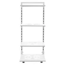 kangten 4 Tier Pot Rack Organizer, Pot And Pan Stand Rack, Pot Lid Holder - White - View 6