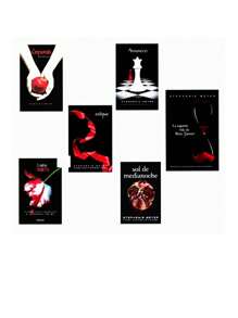 saga de 6 libros de crepusculo - Libro único - Ver 3