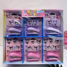 Sanrio New Cartoon Sanrio Stapler Stationery Set, Cute Cartoon Melody Student Scribble Tools Stapler