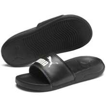Puma Sandales Popcat 20 pour hommes et femmes en noir