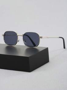 1 par de gafas de moda vintage estilo Y2K cuadradas, gafas de viaje para exteriores y playa, decoración personalizada, gafas de moda estilo street snap